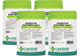 Digestive Enzymes Daily Tablets lindensUK 4 x 90 