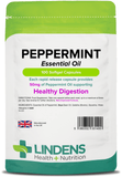Peppermint Oil 50mg Capsules lindensUK 100