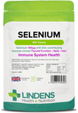 Selenium 100mcg & Zinc Tablets lindensUK 100 
