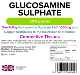 Glucosamine Sulphate 1000mg capsules lindensUK 