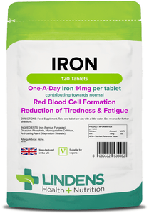 Iron 14mg Tablets lindensUK 120 