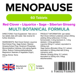 Menopause Formula Tablets lindensUK 