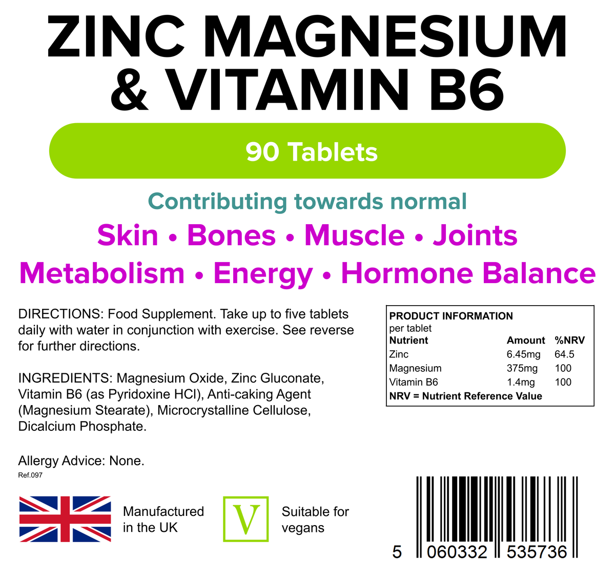Vitamina B Complex Alto Dosaggio - 180 Compresse Vegane - 6 Mesi - Tutte Le 8 Vitamine B - Complesso - Foto 11
