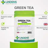 Green Tea 1000mg tablets lindensUK 