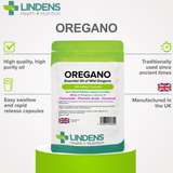 Oregano Oil 25mg Capsules lindensUK 