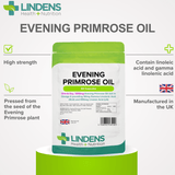 Evening Primrose Oil 1000mg Capsules lindensUK 