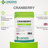 Cranberry Juice 5000mg Tablets lindensUK 
