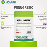 Fenugreek 610mg Capsules lindensUK 