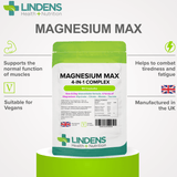 Magnesium Max 4-in-1 Complex Lindens Health + Nutrition 