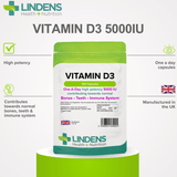 Vitamin D3 5000IU Capsules