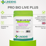 Pro Bio Live Plus (+dietary fibre) Capsules lindensUK 