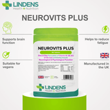 Neurovits Plus (B1, B6, B12, Folic Acid) Tablets lindensUK 