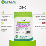 Zinc Citrate 50mg Tablets lindensUK 