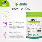 Iron 14mg Tablets lindensUK 