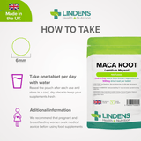 Maca Root 500mg Tablets lindensUK 