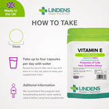 Vitamin E 100IU Capsules lindensUK 