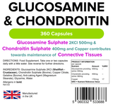 Glucosamine & Chondroitin Capsules lindensUK 