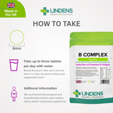 Vitamin B Complex Tablets lindensUK 