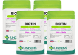 Biotin 10mg Tablets lindensUK 4 x 90 