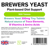 Brewers Yeast 300mg Tablets lindensUK 