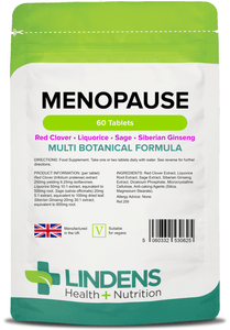 Menopause Formula Tablets lindensUK 60 