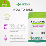 L-Glutamine 500mg Capsules lindensUK 