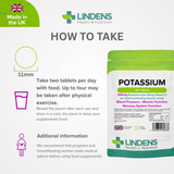 Potassium 200mg Tablets lindensUK 