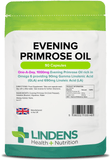 Evening Primrose Oil 1000mg Capsules lindensUK 90 