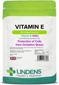 Vitamin E 100IU Capsules lindensUK 