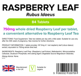 Raspberry Leaf 750mg Tablets lindensUK 
