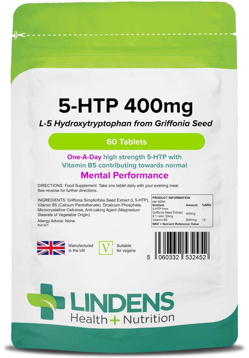 5 HTP 100mg Tablets | Supplements | Lindens – Lindens Health + Nutrition