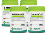 D-Mannose 1000mg Tablets lindensUK 120(4x30) 