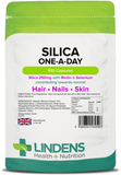 Silica for Hair & Nails 250mg Capsules lindensUK 100 
