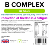 Vitamin B Complex Tablets lindensUK 