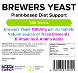 Brewers Yeast 300mg Tablets lindensUK 