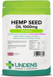 Hempseed Oil 1000mg Capsules lindensUK 