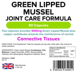 Green Lipped Mussel 500mg Capsules lindensUK 