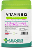 Vitamin B12 1000mcg Sublingual Tabs lindensUK 100 