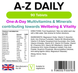 Multivitamins A-Z Daily Tablets lindensUK 