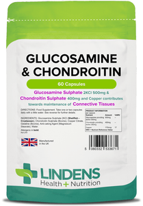 Glucosamine & Chondroitin Capsules lindensUK 60 