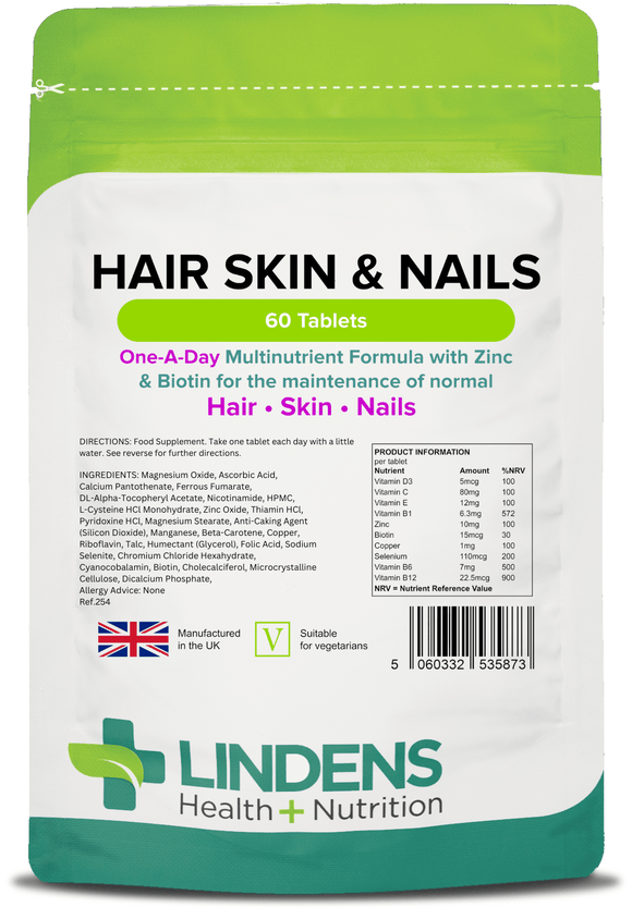 Herbal Actives Hair, Skin & Nails Tablets - NaturesPlus