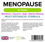 Menopause Formula Tablets lindensUK 