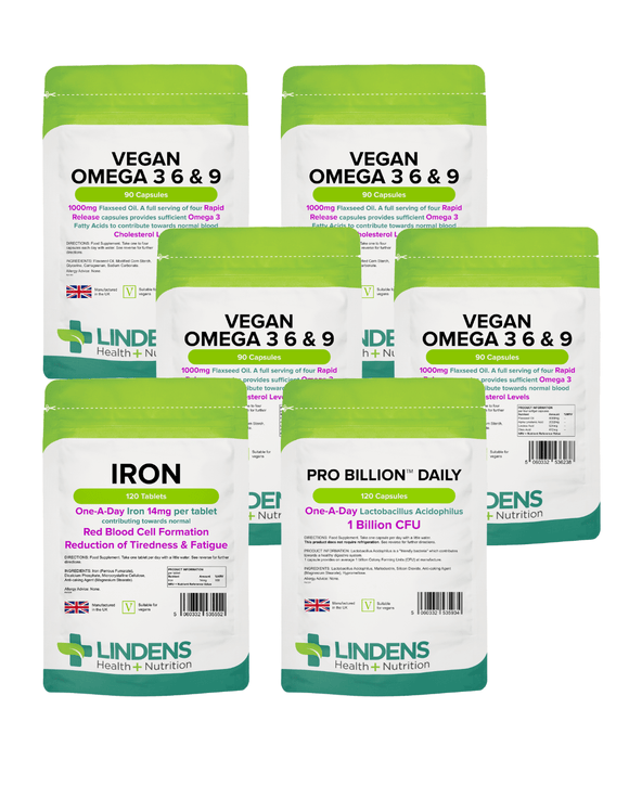 Vegan Essentials Bundle Bundle Lindens Health + Nutrition 