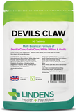 Devils Claw Formula Tablets lindensUK 90 