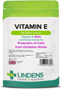 Vitamin E 100IU Capsules lindensUK 