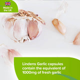 Garlic 1000mg Capsules lindensUK 