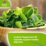 Peppermint Oil 50mg Capsules lindensUK 