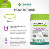 Vitamin C+ 1000mg (Time Release) Tablets lindensUK 